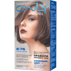 Стойкая краска-гель для волос ESTEL ONLY русый