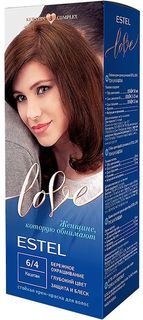 Стойкая крем-краска для волос ESTEL LOVE каштан