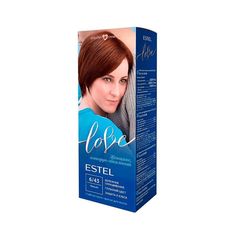 Стойкая крем-краска для волос ESTEL LOVE коньяк