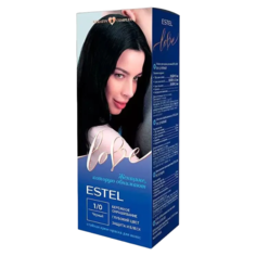Стойкая крем-краска для волос ESTEL LOVE черный
