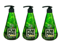 Зубная паста PERIOE Pumping Bamboo Salt Gum Care с бамбуковой солью 285 г 3шт