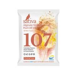 Sativa Маска альгинатная Укрепляющая №107 15 г 2шт