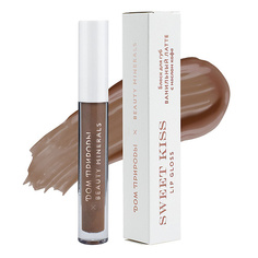 Мануфактура Дом природы Блеск для губ Ванильный латте с маслом кофе 3 г