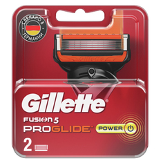 Кассеты для бритья сменные Gillette Fusion Proglide Power красн 2шт ПОД ЗАКАЗ