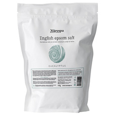 Соль для ванны Marespa English epsom salt с эфирным маслом эвкалипта и пихты 4000 г