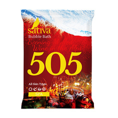 Sativa, Пена для ванны "Вечерний глинтвейн в Альпах" №505, 15 г, (2шт.)