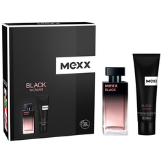 Набор MEXX Black Woman туалетная вода 30 мл, гель для душа 50 мл