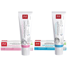 Зубная паста SPLAT Professional Ультракомплекс 100 мл + Биокальций 100 мл, 2 шт