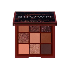 Тени для век Huda Beauty Brown Obsessions Eyeshadow Palette, 9 оттенков, Chocolate, 7,5 г