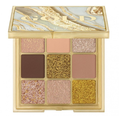 Тени для век Huda Beauty Gold Obsessions Eyeshadow Palette, 9 оттенков, 7,5 г