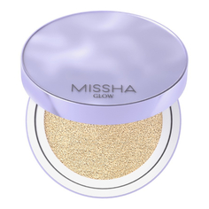 Кушон тональный Missha Glow c антивозрастной сывороткой, №17 Ivory, 14 г