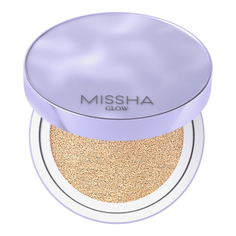 Кушон тональный Missha Glow c антивозрастной сывороткой, №21 Vanilla, 14 г