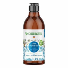 Гель для душа Synergetic кокос и масло макадамии 380 мл