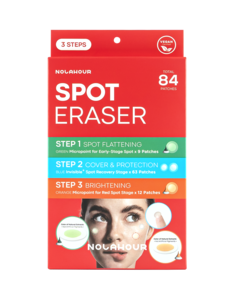 Набор патчей для лица против акне NOLAHOUR Spot Eraser 3 Steps 84 шт.