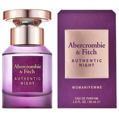Парфюмированная вода женская Abercrombie & Fitch Authentic Night 30мл