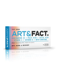 Витаминная сыворотка Art&Fact под мезороллер с ниацинамидом 14 мл