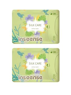 Прокладки женские Inseense Silk Care ночные 5 капель 290 мм 2х8 шт
