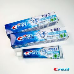 Зубная паста Crest 3D Ледяная мята 120г