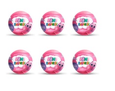 Шипучая бомбочка Фитокосметик Bomb Surprise для ванны Bubble Gum с игрушкой 115 г 6 шт
