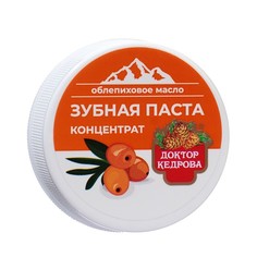 Зубная паста Доктор Кедрова с облепиховым маслом, 35 г