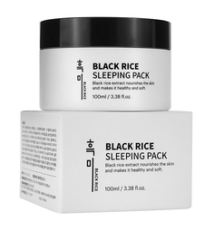 Ночная маска для лица Black Rice против морщин и пигментации Sleeping Pack 100 мл