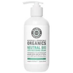 Крем для лица и тела Pure Planeta Organic Липидовосстанавливающий 400 мл