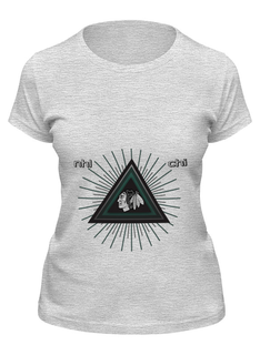 Футболка женская Printio Чикаго блэкхокс серая S