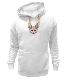 Худи Printio Давай дружить белое 3XL