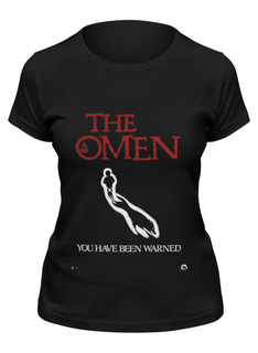 Футболка женская Printio The omen 666 черная 2XL