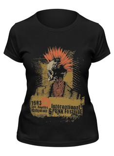Футболка женская Printio Punk 1983 черная XL