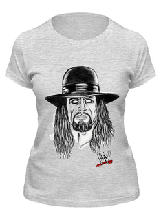 Футболка женская Printio Wrestlemania серая XL