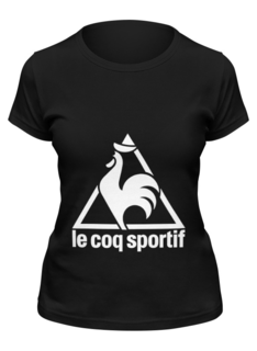 Футболка женская Printio Le coq sportif черная L
