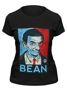 Футболка женская Printio Mr.bean черная L