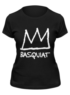 Футболка женская Printio Basquiat черная M