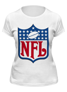 Футболка женская Printio Американский футбол белая S