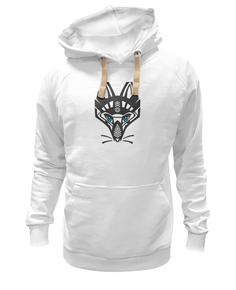 Худи Printio Лисичка белое 3XL