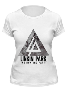 Футболка женская Printio Linkin park белая 2XL