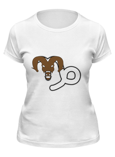 Футболка мужская Printio Козерог. белая 2XL