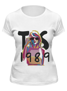 Футболка женская Printio Taylor swift белая XL
