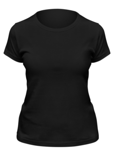 Футболка женская Printio Stilinski 24 черная 2XL