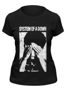 Футболка женская Printio System of a down черная L