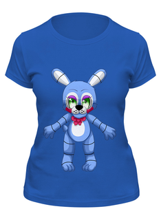 Футболка женская Printio Shadow bonnie (пять ночей у фредди) синяя XL
