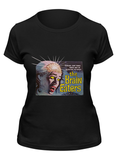 Футболка женская Printio The brain eaters черная M