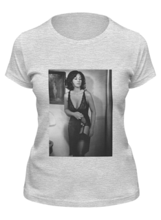 Футболка женская Printio Моника беллуччи серая 2XL