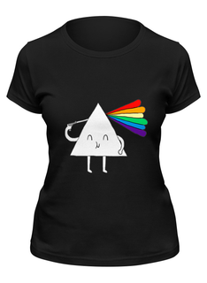 Футболка женская Printio Pink floyd черная XL