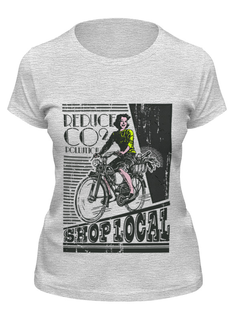 Футболка женская Printio Рэтро серая S