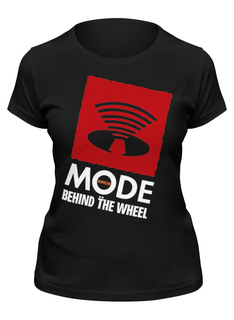 Футболка женская Printio Depeche mode / behind the wheel черная XL