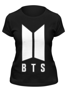 Футболка женская Printio Bts черная L