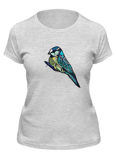 Футболка женская Printio Sinitsa серая L