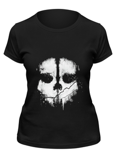 Футболка мужская Printio Череп черная L